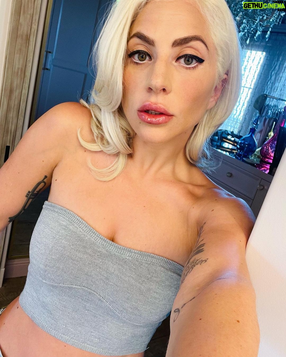 Lady Gaga Instagram - If you luv @hauslabs makeup as much as I do you better stock up on your favorite products while you canβ¦πβ±π!!!!!!πππ