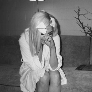 Lady Gaga Instagram - Me after the first Grammy I ever won.  Still hits my heart like that 🧨❤️ (also, it was for Poker Face not Just Dance 🤣☝️madame!!)