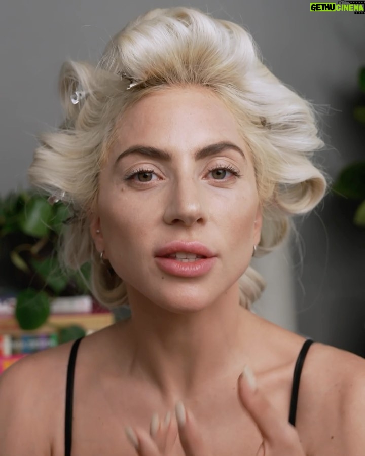 Lady Gaga Instagram - A brand new Get Ready With Me, using our new Triclone Skin Tech Concealer and other @hauslabs, is up now on @sephora’s YouTube channel! 💚