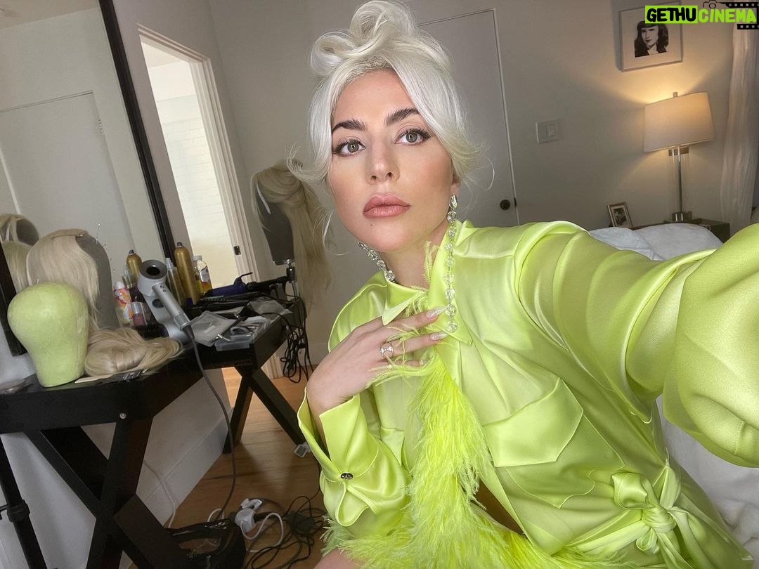 Lady Gaga Instagram - Sending you peace & joy. Gratitude from the sky to the center of the earth. Radical love like a cocoon all around you. Today will be spent dreaming 🌱