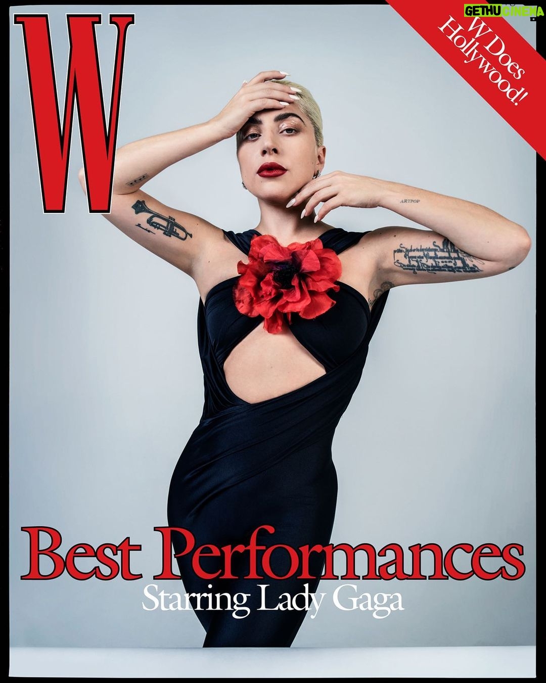 Lady Gaga Instagram - @WMag Best Performances Photography by #TimWalker Written by #LynnHirschberg Editor In Chief @saramoonves Styling by @sandraamador.xx @tomeerebout Hair by @fredericaspiras Makeup by @sarahtannomakeup Nails by @mihonails Set Design by @garycard Production by @ctdinc