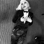 Lady Gaga Instagram - Tuxedo is my underwear🎺