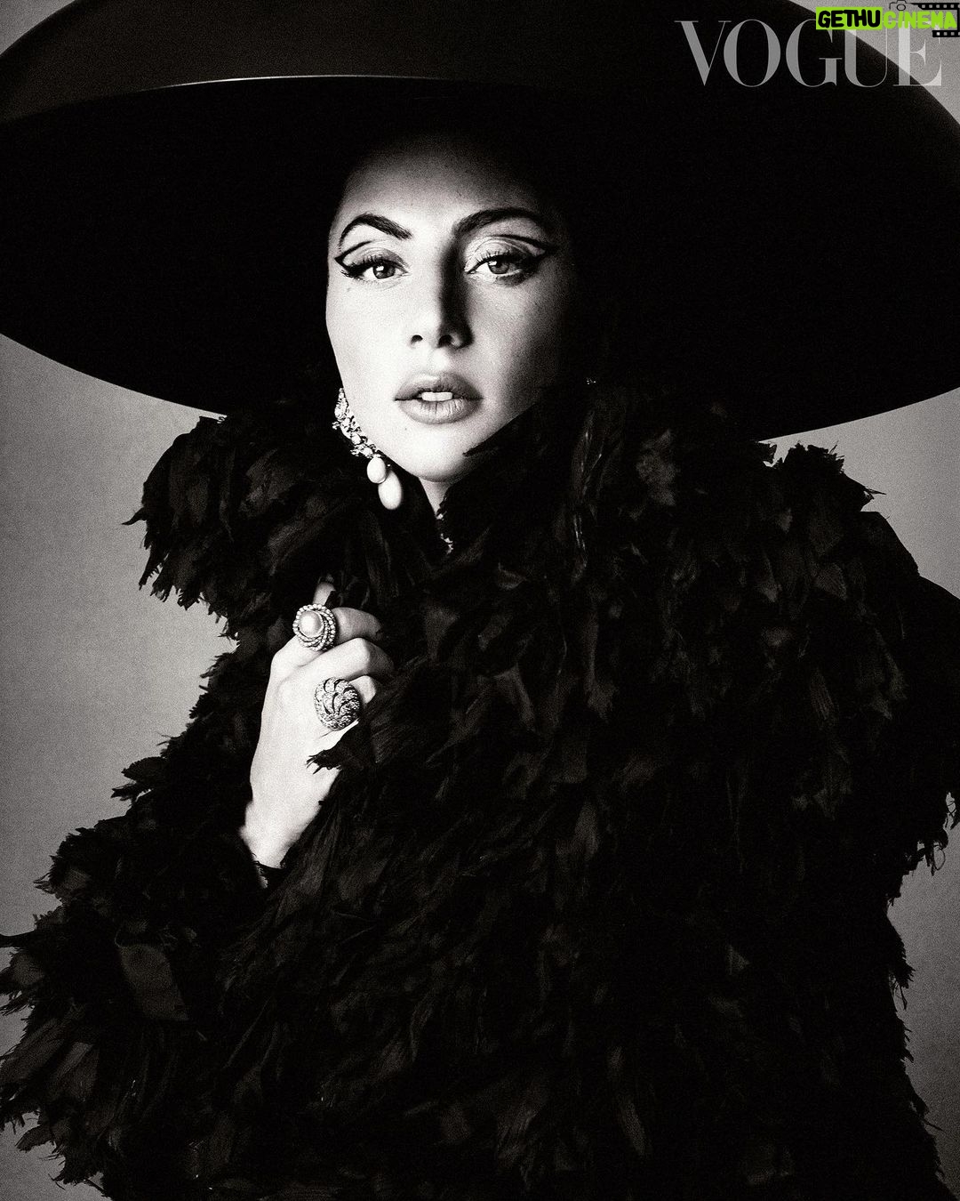 Lady Gaga Instagram - @VogueItalia @BritishVogue
