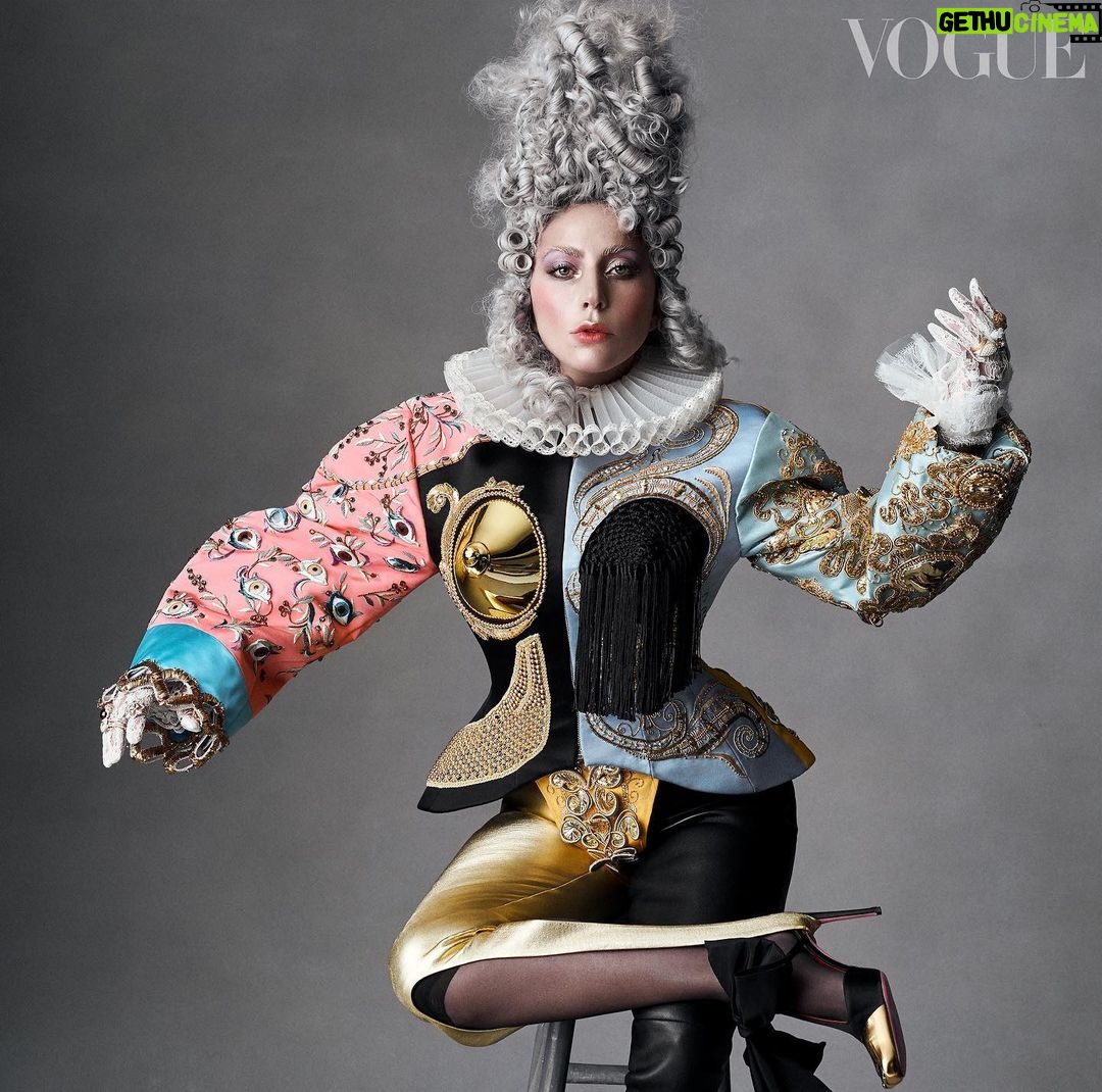 Lady Gaga Instagram - @VogueItalia @BritishVogue