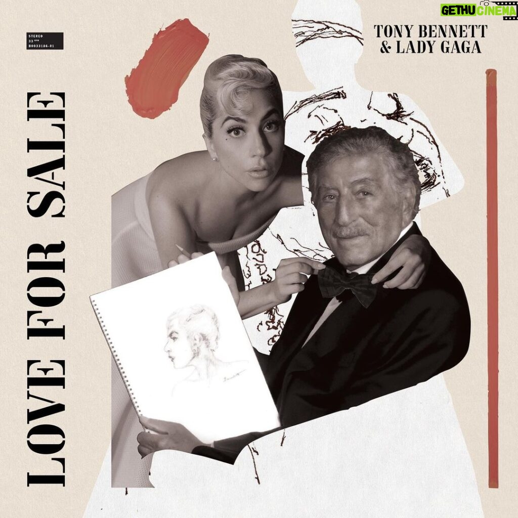 Lady Gaga Instagram - “Love For Sale” is available everywhere now! ❤️ And the music video for “I’ve Got You Under My Skin” is out tomorrow at 9am PT! Thank you for listening and celebrating jazz music with @itstonybennett and me!!! 🥰🎺🎶