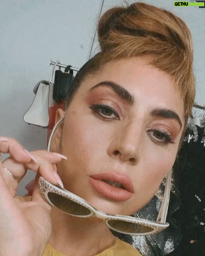 Lady Gaga Instagram - Brand new @hauslabs coming very soon 🤩 Any guesses? 🎷