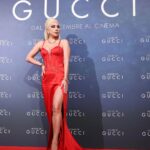 Lady Gaga Instagram - I cried all day doing press in Milan. I am so grateful and humbled to be in our movie #HouseOfGucci. Coming Thanksgiving! Father, Son, and tonight…Haus of @Versace. ❤️❤️❤️