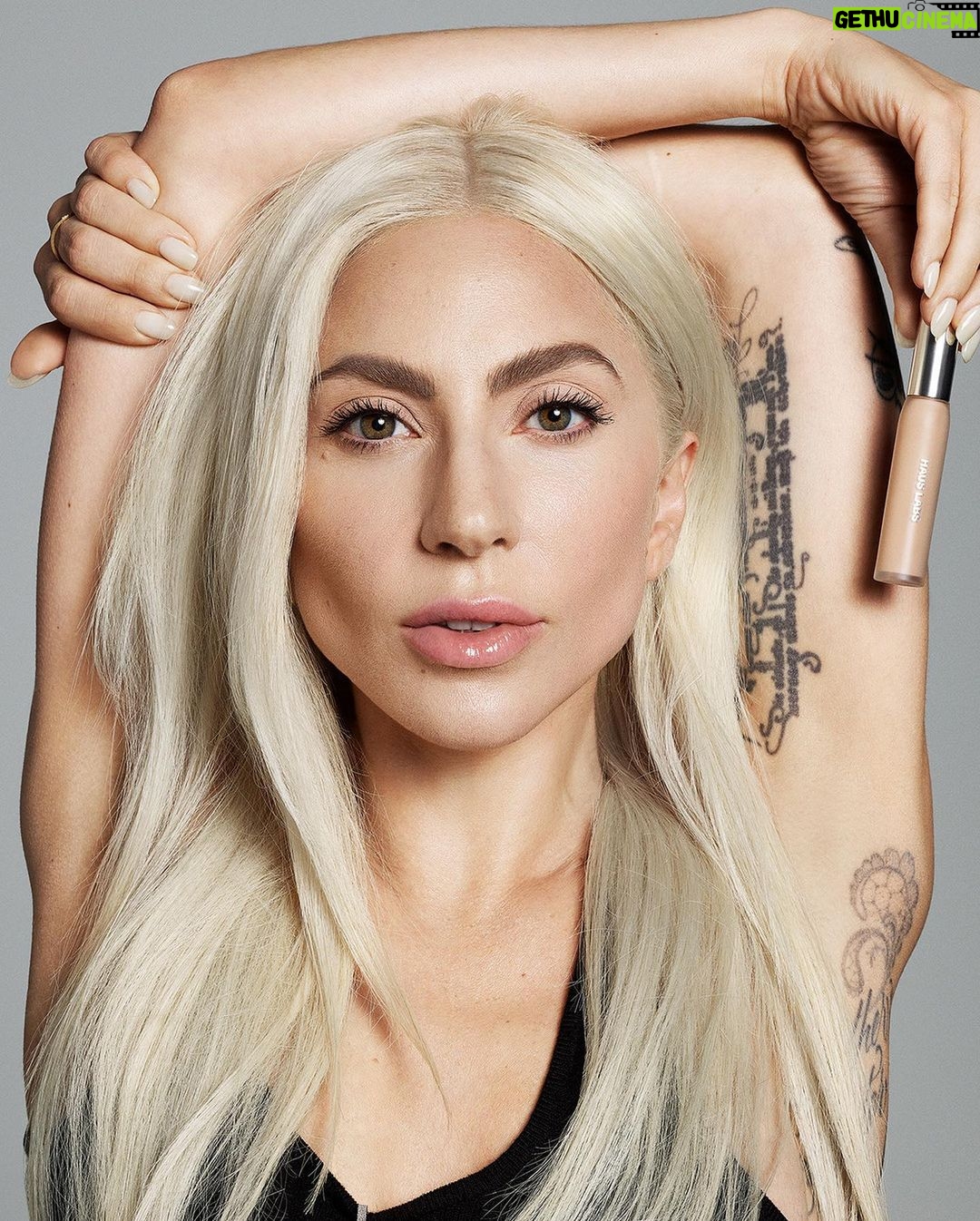 Lady Gaga Instagram - Coming Sept 7! @HausLabs Triclone Skin Tech Concealer. A revolutionary hydrating, clean concealer that does more than cover. In 31 shades, with 20+ skincare ingredients. @Sephora @SephoraUK @SephoraCanada
