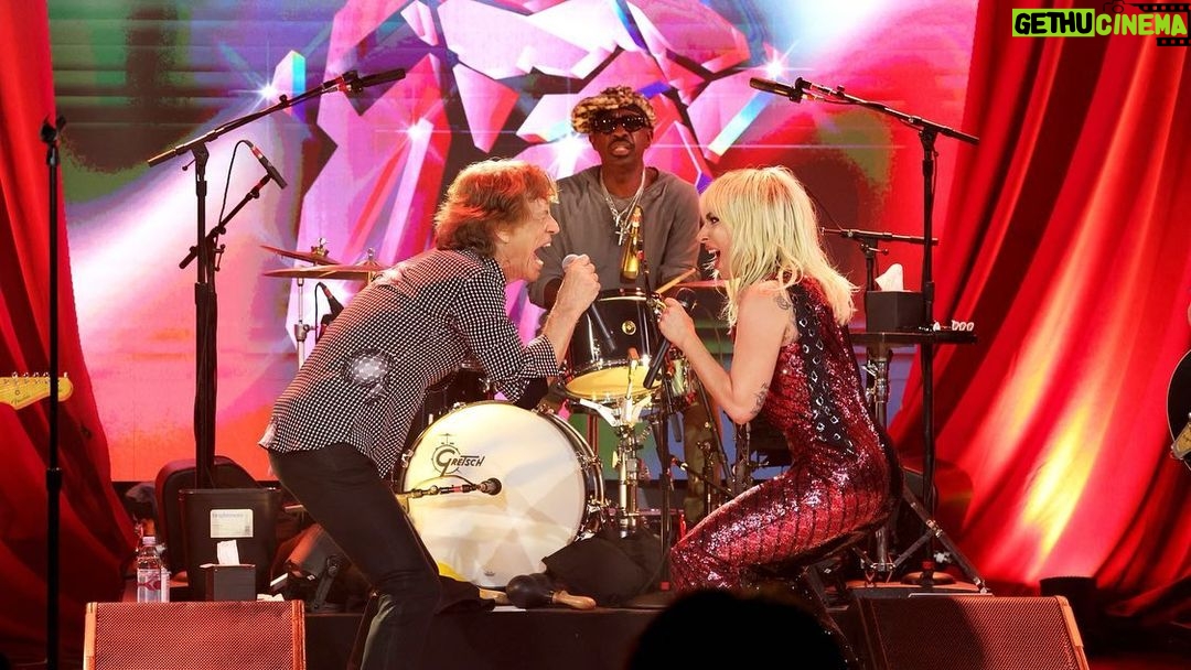 Lady Gaga Instagram - One of the greatest nights of my life. “Let no woman or child go hungry tonight”