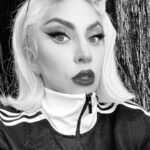 Lady Gaga Instagram - Tuxedo is my underwear🎺