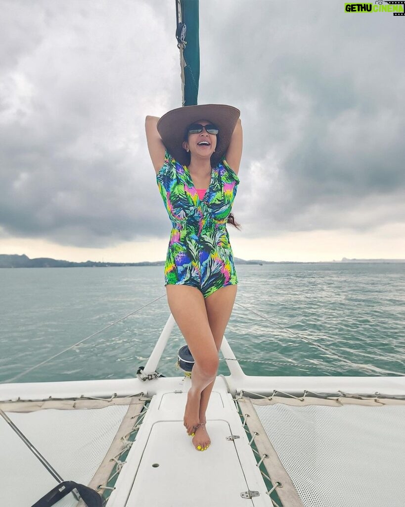 Lakshmi Manchu Instagram - Let the sea do the talking here🌊 #waterbaby