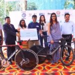 Lakshmi Manchu Instagram - Gratitude to the incredible @lakshmimanchu 🙏 Your presence illuminated our 12th Presentation and Felicitation Ceremony, where we distributed artificial limbs, wheelchairs, and sports equipment and felicitated para athletes who have won at the international level.Your support makes you a powerhouse in our journey of empowerment. Thank you for being a pillar to our organization! ⚡ Supporters - @nmdcltd @gmmco_cat @ust.global @unitedwayhyd @swathinimmagadda @navodayollam @jawahar.navodaya.vidyalaya AMF Infinity Para Sports Academy & Rehabilitation Center
