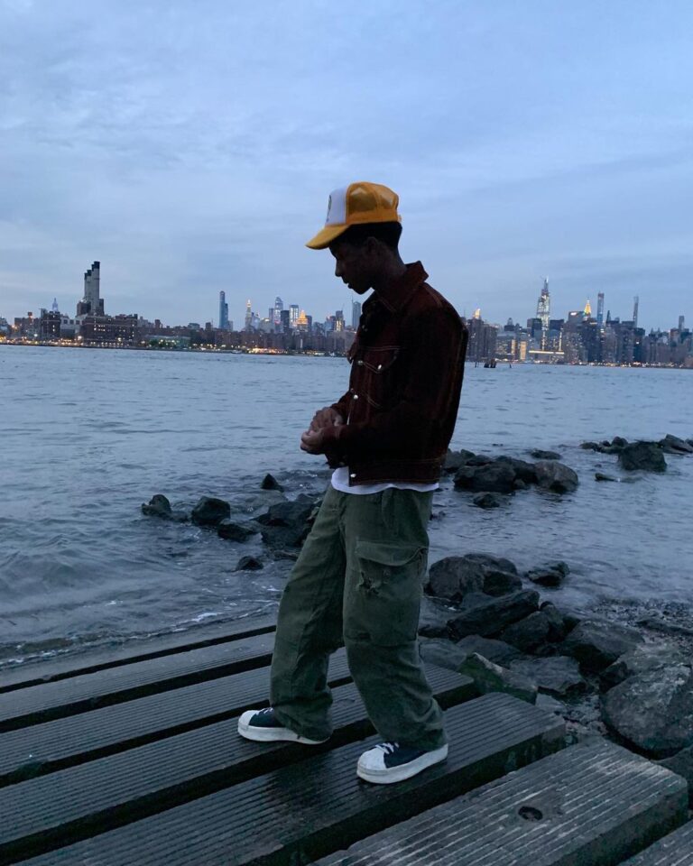 Lamar Johnson Instagram - Writing a love letter to New York City Brooklyn, New York