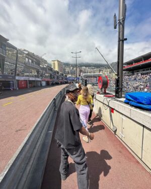 Lamar Johnson Instagram - Monaco with @jaguar for E-Prix