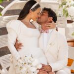 Larissa Manoela Instagram - Bodas de Beijinho 👩‍❤️‍💋‍👨 1 mês do nosso sim!