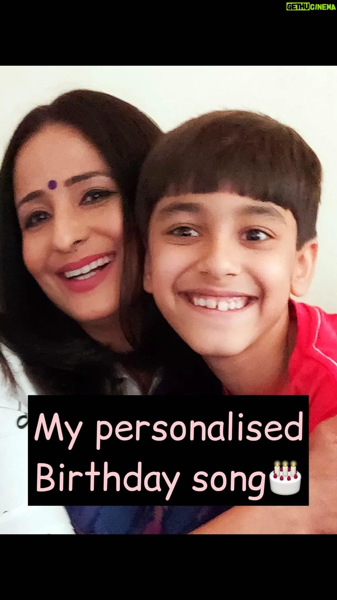 Lataa Saberwal Instagram - Thanks @lataa.saberwal for all the encouragement & we wish our Birthday song refreshes all the memories of Aarav’s Childhood in your lives always♥️✨ #gratitude #giftasong #dreamcatchers #personalisedgifts #personalisedsongs