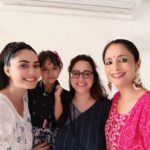 Lataa Saberwal Instagram - With my favourites 💗💗. We meet so many people but some bonds are everlasting. Love you @poojajoshiarorareal @sonia_kour4