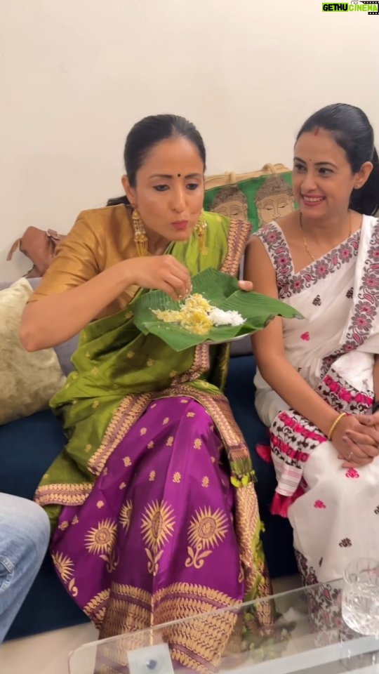 Lataa Saberwal Instagram - Honoured to have chef Santa from Assam ( 1st Runner-up of Master Chef 2023 ) cook a recipe with me!! 😄 Not just a great chef but an extremely sweet person ❤ RECIPE BELOW👇👇 Tiyah Mogu Dalir Khar (Cucumber & Lentil Khar) Ingredients: - 1 cup of soaked Mung dal - 1 cucumber, roughly chopped - 2/3 cloves of crushed garlic - 2 green chilies - 1 teaspoon of methi (fenugreek) - 2/3 tablespoons of Mustard oil - 3 tablespoons of khar (alkaline water) - Salt Process: 1. Begin by soaking the Mung dal. 2. Next, chop the cucumber. 3. In a kadhai (pan), heat the oil. Add methi and green chilies, then add cucumber and mung dal. Include the crushed garlic and cook for a while. 4. Add salt and khar, then cook again. Finish by adding a few drops of raw mustard oil. 5. Serve with steamed rice. Khar (alkali) is a traditional food adjuvant of all Assamese people and all the inhabitants of Assam. Natural Khar is prepared by filtering water through the ashes of the pseudostem, corm and fruit skin of a banana named Bhimkol in Assamese (a seeded banana variety). The parts of banana plant are dried under sun. Fully dried plant parts are burnt and the ashes are collected and filtered with water. The residue collected is Khar. Khar is used to make different types of dishes like fish curry, papaya curry & different types of vegetable dishes etc. Khar is served as a part of the main Assamese meal. According to the belief of indigenous people Khar has also medicinal uses like cleaning stomachs and curing gastric problems etc. #lataasaberwal #authenticallylataa #foodie #food #quickrecipes #chef #masterchef #masterchef2023 #chefsanta #healthyrecipes #essyrecipes #easyrecipe #easyrecipesathome #easyrrcipesformoms #easyrecipeideas #assameserecipe #assamese #assameserecipes #easyrecipeasy