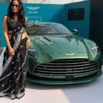 Lataa Saberwal Instagram - Mirror mirror on the wall who’s the stunning of them all!!? 😂 Definitely Aston Martin ! Had a great time at Bombay Times Fashion Week . @shwetaroy0801 @timesofindia @puspanjalicouture @mrsindiaqueenofficial @astonmartin #lataasaberwal #authenticallylataa #bombaytimesfashionweek #timesofindia #bt #fashionweek #bombayfashion #bombaytimesfashionweek2023