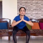 Lataa Saberwal Instagram - Squats for beginners. Yes there is an easy way of doing squats😀. Did you know about this easy way? Comment #lataasaberwal #easyexercise