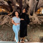 Latonya Williams Instagram - Moments before we ran barefoot into the ocean✨#Thistreetho #LA #merryliddlechristmasbaby #liddlesisters #kellyrowland