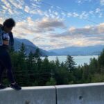 Latonya Williams Instagram - Me last year with my head in the clouds☁️, pursuing my dreams one step at a time. This year I’m still not coming down, but I’m seeing things a lot more clearly now.✨ (Not just because I got laser eye surgery🤓) #onestepatatime #clarity #pursueyourdreams #actorlife #actress #vancouver #vancouveractor