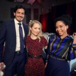 Latonya Williams Instagram - That’s a wrap on #PlayingCupid! @eltexmex and @supervandie y’all are real ones... and they came packing all the good snacks🤣 They figured out the key to my heart pretty quick- but will the sparks fly on screen? Duh. Who here loves a Hallmark love story?❤️🙌🏾 Hair: @selenataylor_ Makeup: @littlemonstersstudio Wardrobe: @trishptrish #hallmarkmovie #valentinesday #valentinesmovie #lovestory #lauravandervoort #nicholasgonzalez