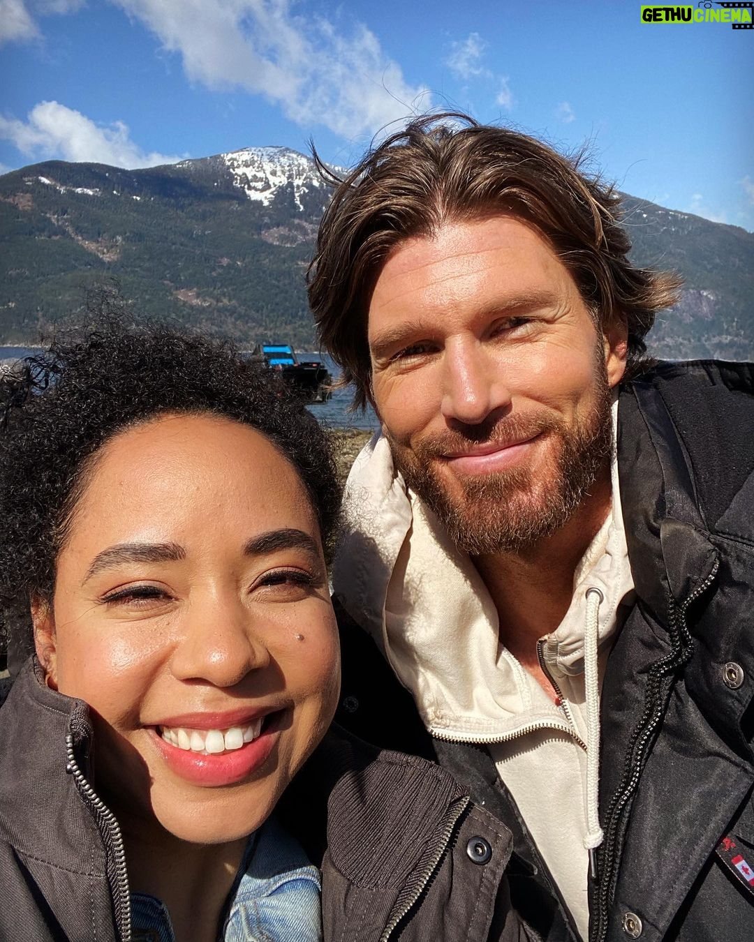 Latonya Williams Instagram - It’s not about the journey or the destination... it’s about the company✨ Well the journey was GREAT and the company was BETTER so y’all are going to want to look out for #InAction! Another fantastic film by @christiewillwolf and fam. #latepost #betterlatethannever #hallmark #romanticcomedy #mow #vancouver #actress #actor #triskotalent #womeninfilm #femaledirector