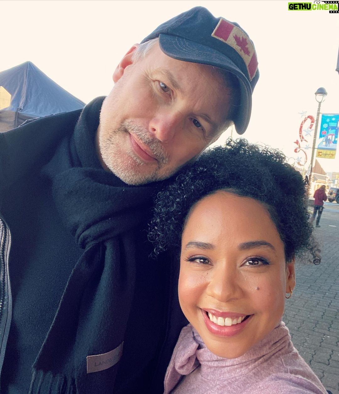 Latonya Williams Instagram - Playing Cupid premieres tomorrow! Lots of laughter, little bit of tears and all the love you need this Valentines weekend. @supervandie and @eltexmex - y’all are real ones ❤️ Can’t wait to see how fantastic you are on screen now. Special thanks to our Director David Weaver for being hilarious and keeping us smiling the whole shoot- great working with you again! Ps. Aren’t our outfits cute? Well they all were thanks to @trishptrish 🙏🏾😘 Watch it on the @hallmarkmovie channel in the US and @w_network for my Canadians❤️ #playingcupid #hallmarkmovies #romanticmovies #lauravandervoort #nicholasgonzalez #onset #bts #behindthescenes #falconnarinecasting #actor #actress #vancouveractor #vanouveractress #blackactress #vancouver