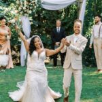 Latonya Williams Instagram - Mr & Mrs Smith✨ Its been a month and it feels like we’ve known each other for a lifetime but FUN FACT: We got married exactly nine months from the day we met. I mean, it takes nine months to create a life right? ☺️😉🥰 Hair @aliciastyleshair Make up @afterglowstudios Dress @lisasbridal Photos @onestylishwedding #relationshipgoalsunlocked #relationshipstatusupgrade #partnersinlife #buildingdreamstogether #bestrelationship #relationships #commitment #nobackdoors #lovethatlasts The Secret Garden at Ripples Winery