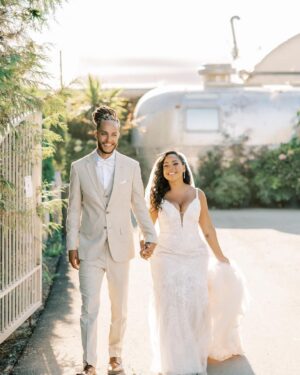 Latonya Williams Instagram - Mr & Mrs Smith✨

Its been a month and it feels like we’ve known each other for a lifetime but FUN FACT: We got married exactly nine months from the day we met. 

I mean, it takes nine months to create a life right? ☺️😉🥰

Hair @aliciastyleshair 
Make up @afterglowstudios 
Dress @lisasbridal 
Photos @onestylishwedding 

#relationshipgoalsunlocked #relationshipstatusupgrade #partnersinlife 
#buildingdreamstogether 
#bestrelationship 
#relationships 
#commitment 
#nobackdoors 
#lovethatlasts