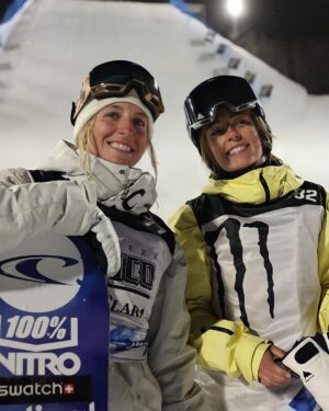 Laurie Blouin Instagram - What a night🤯!! Still can’t believe it. The level of riding was so next level!! Congrats to all the girls. I’m so proud of where women’s snowboarding is🫶🏼! Thank you for all the love everyone. So grateful 🙏🏻♥️ #Snowboarding #XGames #BigAir