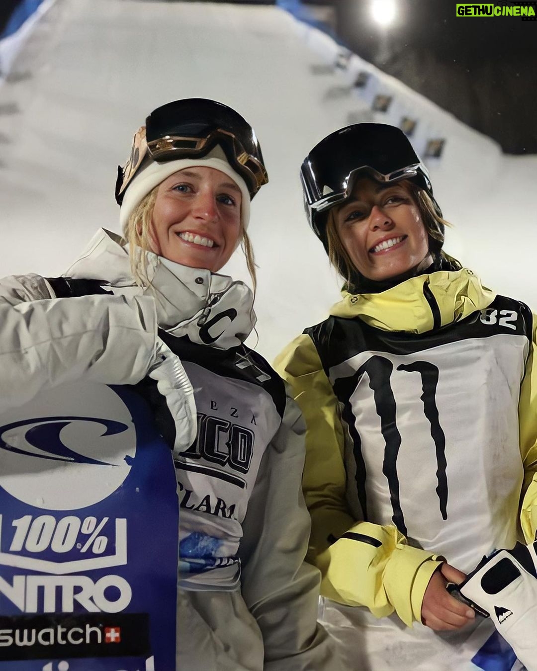 Laurie Blouin - 3.5K Likes - What a night🤯!! Still can’t believe it. The level of riding was so next level!! Congrats to all the girls. I’m so proud of where women’s snowboarding is🫶🏼! Thank you for all the love everyone. So grateful 🙏🏻♥️ #Snowboarding #XGames #BigAir