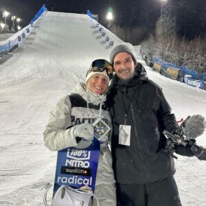 Laurie Blouin Instagram - What a night🤯!! Still can’t believe it. The level of riding was so next level!! Congrats to all the girls. I’m so proud of where women’s snowboarding is🫶🏼! Thank you for all the love everyone. So grateful 🙏🏻♥️ #Snowboarding #XGames #BigAir
