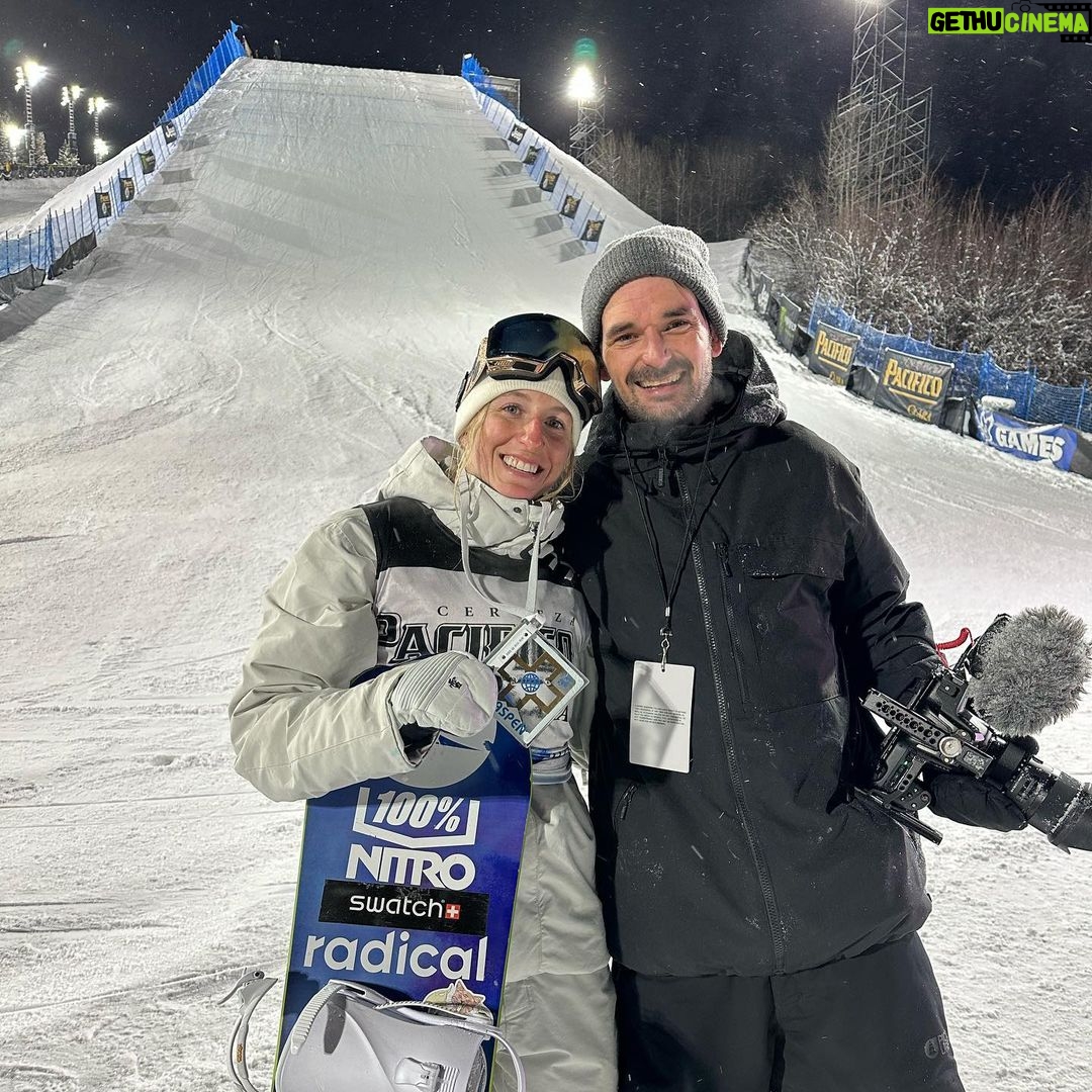 Laurie Blouin - 3.5K Likes - What a night🤯!! Still can’t believe it. The level of riding was so next level!! Congrats to all the girls. I’m so proud of where women’s snowboarding is🫶🏼! Thank you for all the love everyone. So grateful 🙏🏻♥️ #Snowboarding #XGames #BigAir