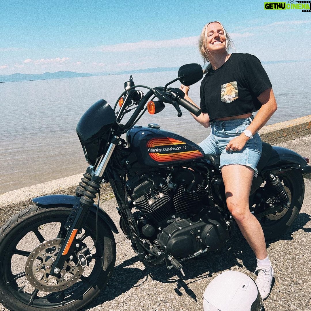 Laurie Blouin - 2.3K Likes - New toy 😈🏍 #HarleyDavidson #Sportster1200 #Motorcycle