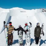 Laurie Blouin Instagram - Couples of memories from the @thenines.cc. Thank you for having me💜 #Snowboarding #GoodTimes #TheNines Crans Montana, Alpes, Switzerland