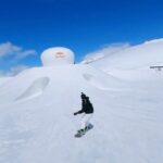 Laurie Blouin Instagram - Couples of memories from the @thenines.cc. Thank you for having me💜 #Snowboarding #GoodTimes #TheNines Crans Montana, Alpes, Switzerland