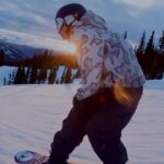 Laurie Blouin Instagram - Probably the last snowboarding clips for a little while🏂 Thank you @whistlerblackcomb for this past week🙌🏻! 🎥 @jf_houle #Snowboarding #Whistler #Spring