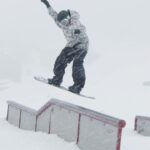 Laurie Blouin Instagram - Winter decided to show up again❄️🙄 #Snowboarding #Whistler 🎥 @jf_houle Whistler Blackcomb