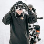 Laurie Blouin Instagram - Fun day shooting with @premontharley 🏍️🏂 #Snowboarding #HarleyDavidson 📸 @_jayperreault_