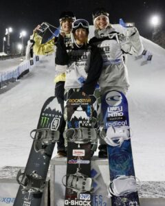 Laurie Blouin Instagram - What a night🤯!! Still can’t believe it. The level of riding was so next level!! Congrats to all the girls. I’m so proud of where women’s snowboarding is🫶🏼! Thank you for all the love everyone. So grateful 🙏🏻♥️ #Snowboarding #XGames #BigAir Aspen, Colorado