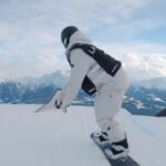 Laurie Blouin Instagram - 2 tricks from today’s practice 🙃 #Snowboarding #LaaxOpen #Switzerland 🎥 @f.storm Laax Baby !