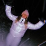 Laurie Blouin Instagram - Reindeers, snowboarding and northern lights 🙌🏻🤍 #Finland #Snowboarding #WinterWonderland Kitkajärvi, Kuusamo
