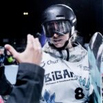 Laurie Blouin Instagram - What a night in Chur! Missed the podium by 1 spot. First comp in the books 📚 #Snowboarding #BigAir #Chur 📷 @fissnowboard & @shansweeneyy