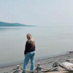 Laurie Blouin Instagram - Sunday’s adventure 🏍️⚓️ #IsleAuxCoudres #HarleyDavidson #Island Isle-Aux-Coudres
