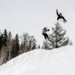 Laurie Blouin Instagram - Fun day shooting with @premontharley 🏍️🏂 #Snowboarding #HarleyDavidson 📸 @_jayperreault_