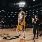 LeBron James Instagram - About last night! That was fun! #PrimeTimeYear #ThekidfromAkron🤴🏾 #StriveforGreatness🚀