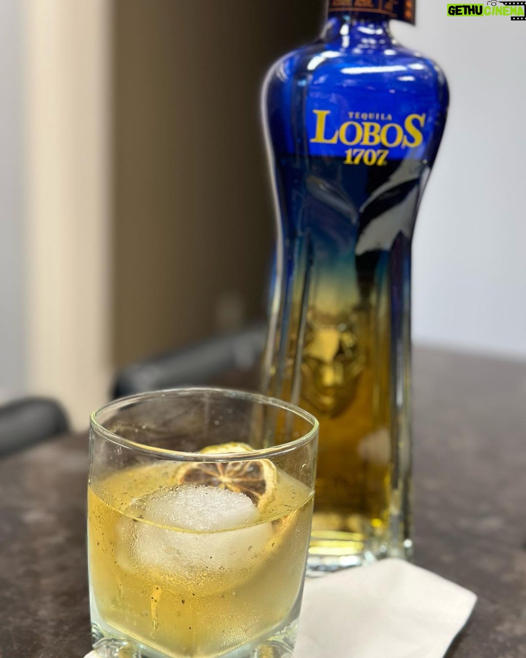 LeBron James Instagram - Evening drinks at Château L’ James! 👑Sparkling Yuzu, Lime, Black Lime, Ohio Honey 😝 @lobos1707 Añejo🔥🔥🔥🔥🔥🔥🐺🐺🐺