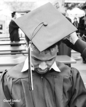LeBron James Instagram - PROUD!!!! 🥺🥺🥺🙏🏾. CONGRATULATIONS & LOVE YOU KID! @bronny 👨🏾‍🎓👑